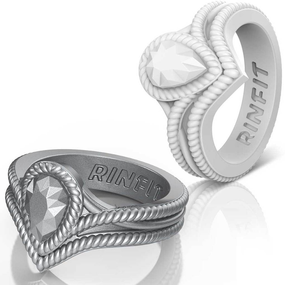 Set of Two Silicone Rings